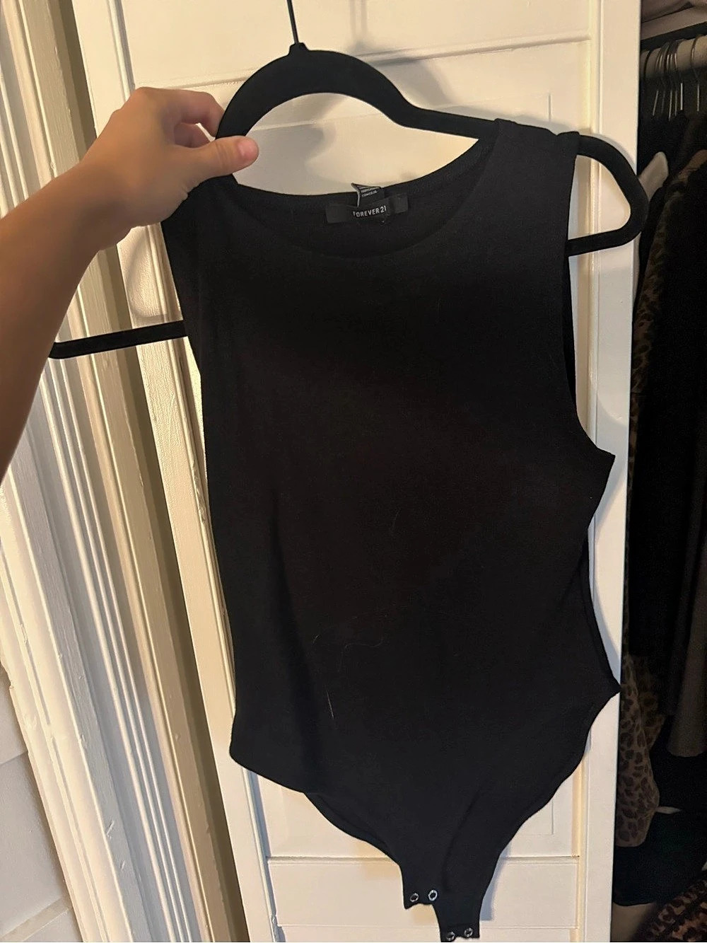 Forever 21 Black Bodysuit
